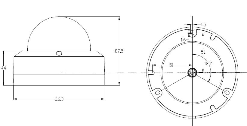 Spezifikatioune vun IPC-E3211S-1